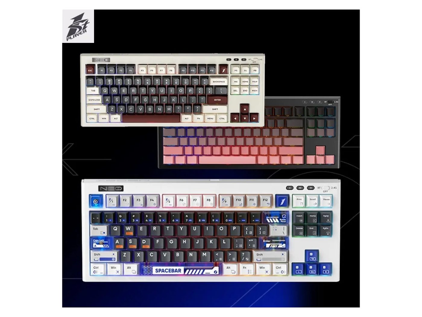 1STPlayer NEO87 (Frost Wave) Three Connecting RU