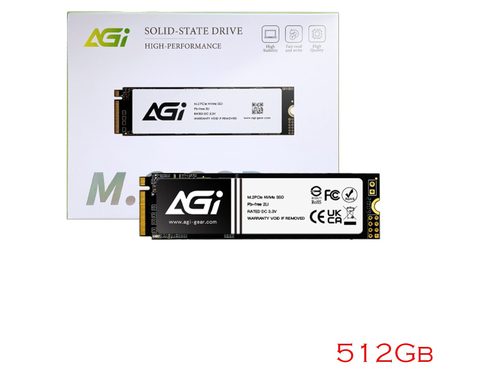 M.2 NVMe 512GB AGI