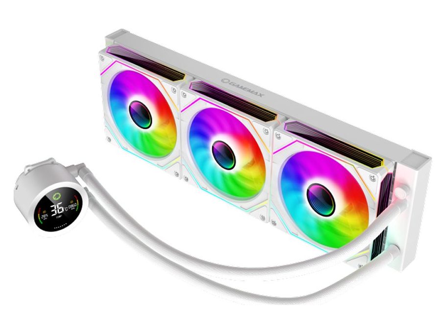 Gamemax ICE BURG 360 DIGITAL WH