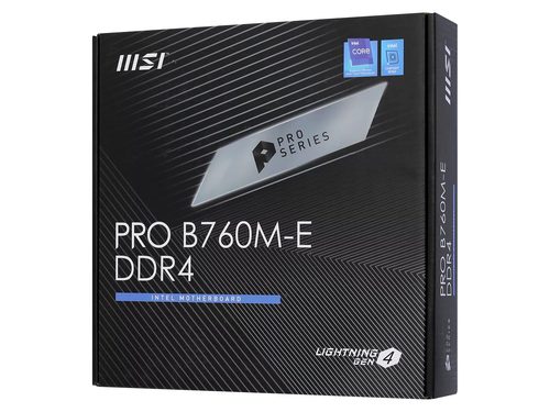 MSI PRO B760M-E DDR4 LGA1700